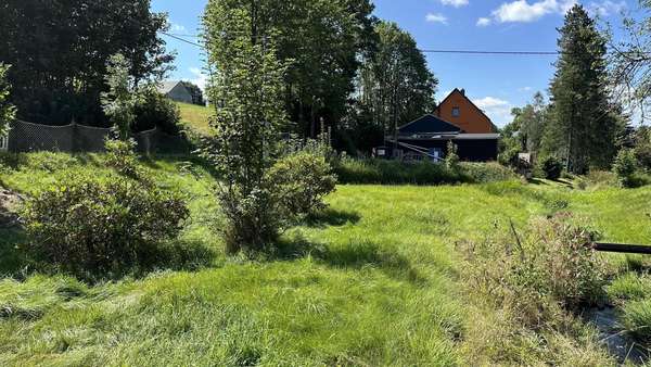 Garten - Bild 1 - Einfamilienhaus in 09514 Lengefeld mit 133m² kaufen