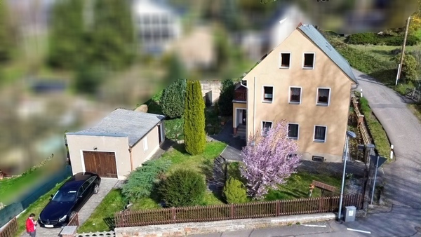 Luftbild - Landhaus in 09217 Burgstädt mit 99m² kaufen