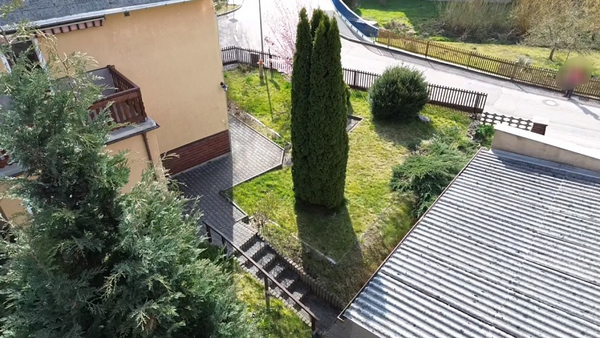 Luftbild Garten - Landhaus in 09217 Burgstädt mit 99m² kaufen