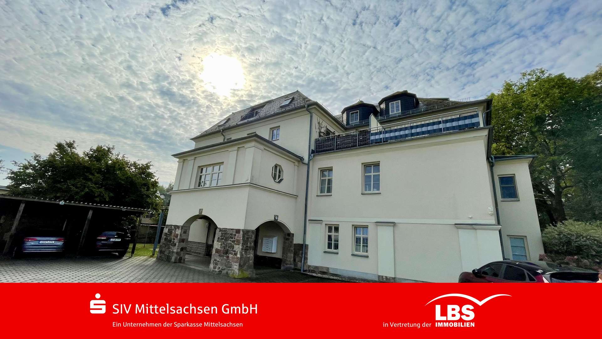 Außenansicht  - Dachgeschosswohnung in 09224 Chemnitz mit 40m² kaufen