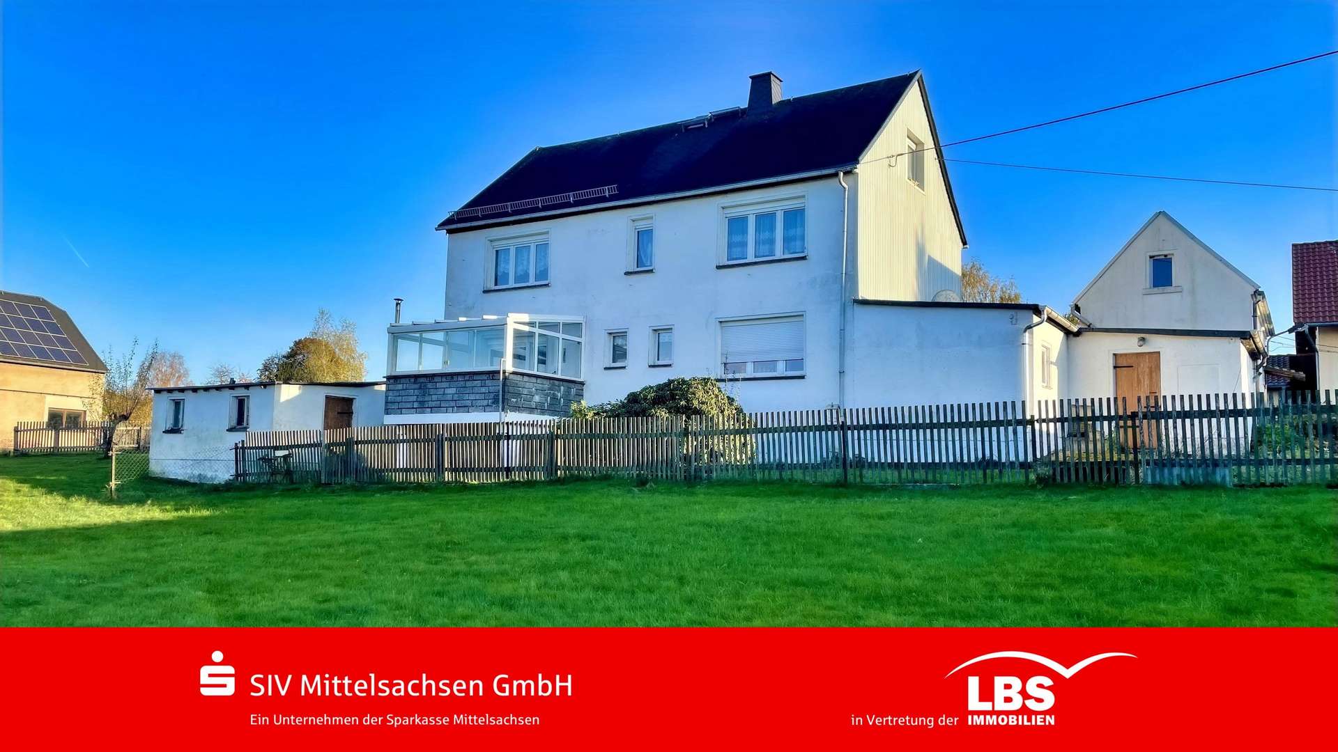 Außenansicht  - Einfamilienhaus in 09244 Lichtenau mit 160m² kaufen