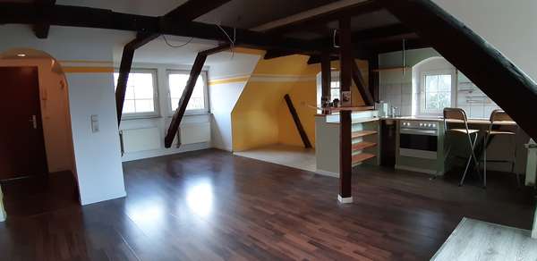 Wohnraum - Dachgeschosswohnung in 09627 Bobritzsch-Hilbersdorf mit 60m² mieten