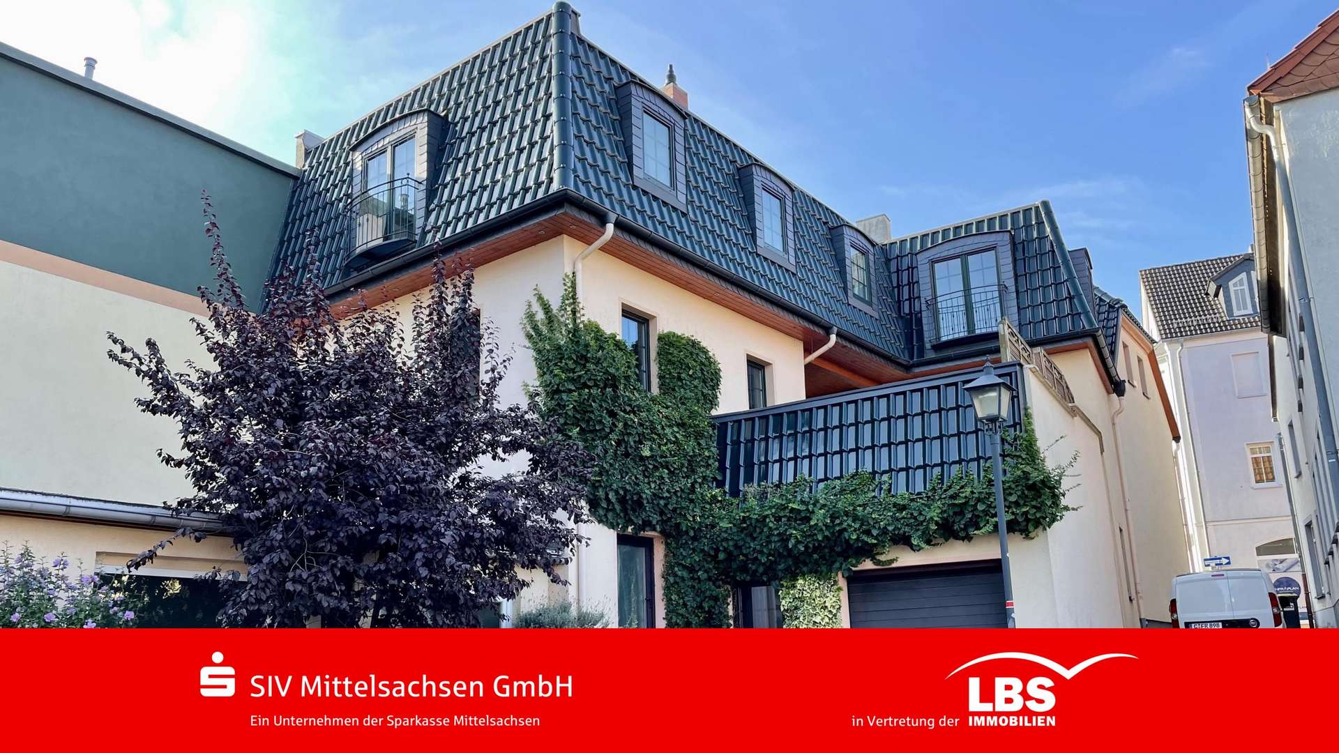 Rückansicht - Zweifamilienhaus in 09217 Burgstädt mit 260m² kaufen