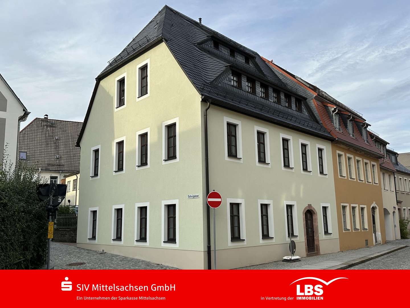 Straßenansicht - Zweifamilienhaus in 09569 Oederan mit 163m² kaufen