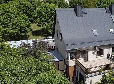 Außenansicht Außenansicht - Doppelhaushälfte in 09661 Hainichen mit 120m² kaufen