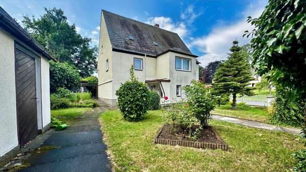 Außenansicht Wohnhaus Außenansicht Wohnhaus - Landhaus in 09241 Mühlau mit 100m² kaufen