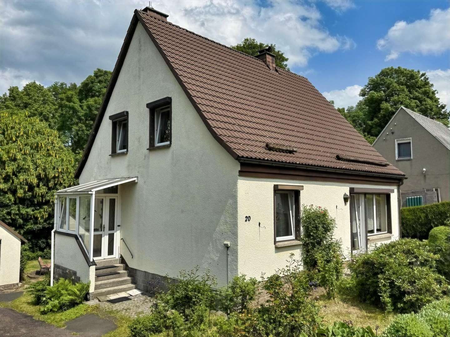 Ansicht Ansicht - Einfamilienhaus in 09627 Bobritzsch-Hilbersdorf mit 113m² kaufen
