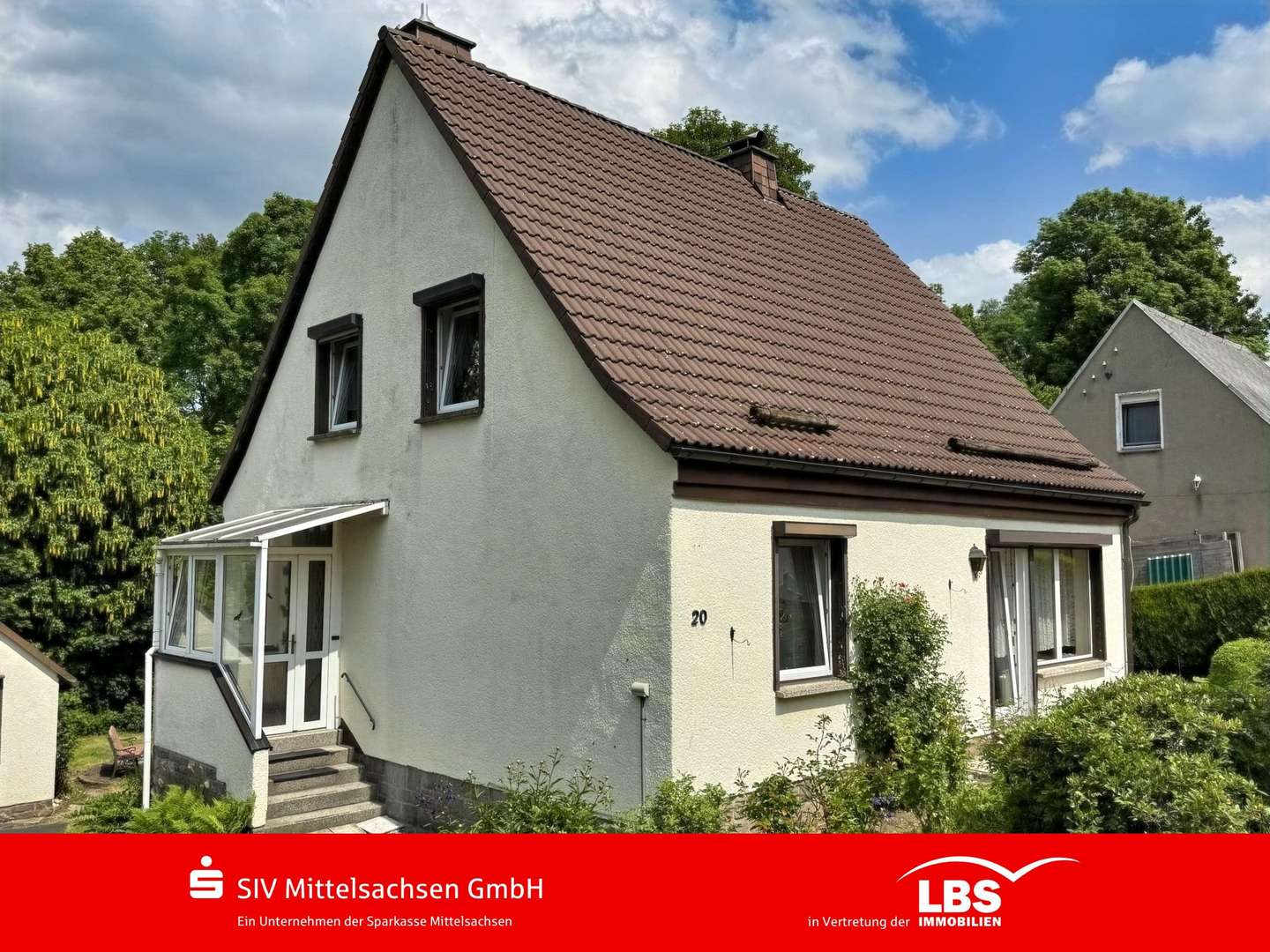Ansicht - Einfamilienhaus in 09627 Bobritzsch-Hilbersdorf mit 113m² kaufen
