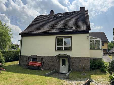 Rückansicht Rückansicht - Einfamilienhaus in 09627 Bobritzsch-Hilbersdorf mit 113m² kaufen