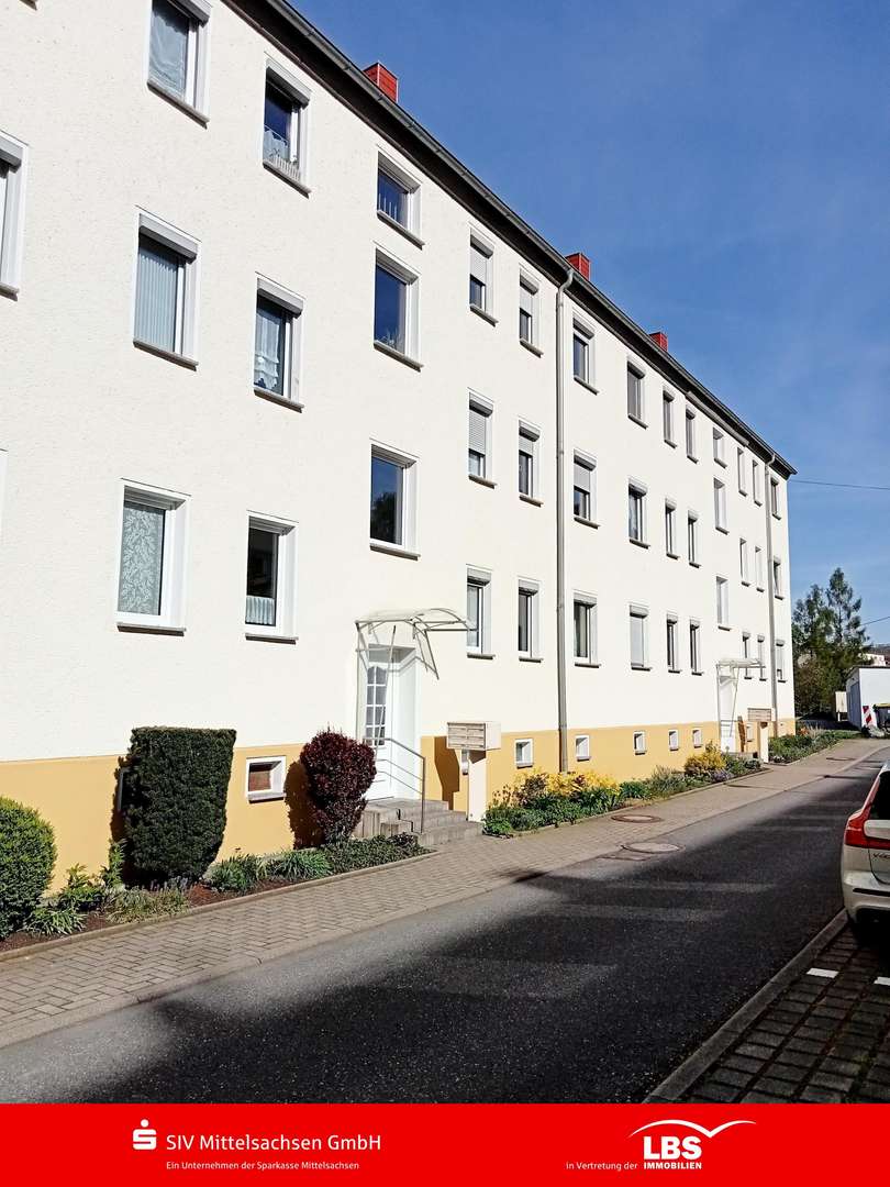 Gebäudeansicht - Etagenwohnung in 09648 Kriebstein mit 58m² kaufen