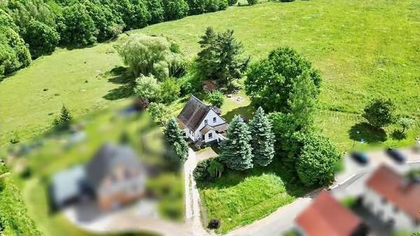 Luftbild - Einfamilienhaus in 09306 Seelitz mit 105m² kaufen