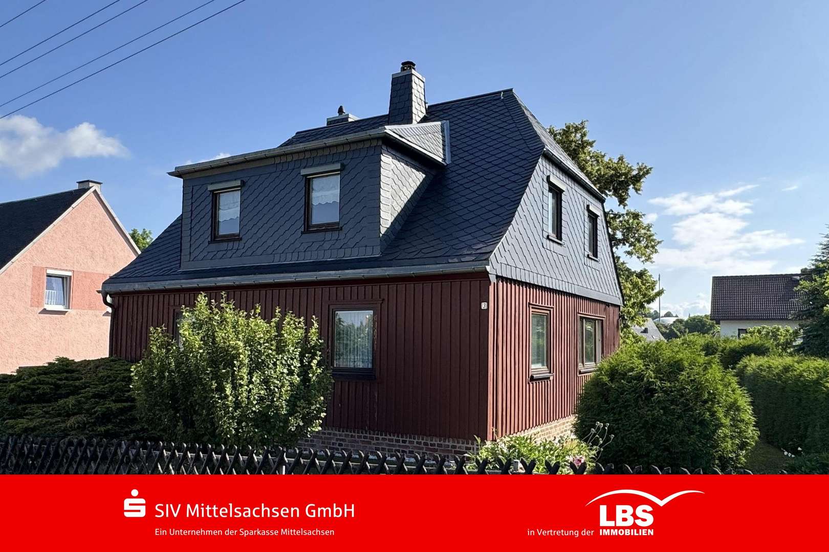 Straßenansicht Straßenansicht - Einfamilienhaus in 09618 Brand-Erbisdorf mit 109m² kaufen