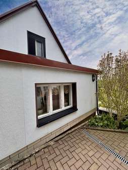 Giebelansicht Giebelansicht - Einfamilienhaus in 09648 Mittweida mit 77m² kaufen