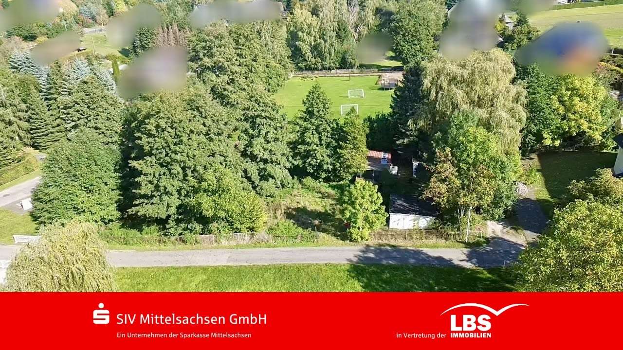 Luftbild - Grundstück in 09236 Claußnitz mit 1251m² kaufen