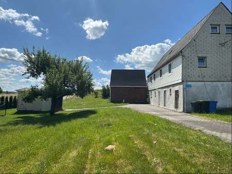 Zufahrt Zufahrt - Einfamilienhaus in 09600 Weißenborn mit 94m² kaufen