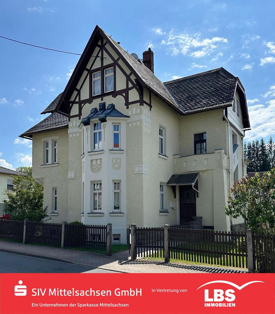 Straßenansicht - Mehrfamilienhaus in 09627 Bobritzsch-Hilbersdorf mit 210m² kaufen