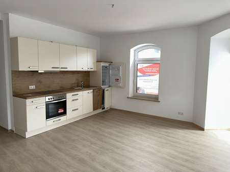 Wohn- / Essbereich - Bild 2 - Erdgeschosswohnung in 09557 Flöha mit 42m² mieten