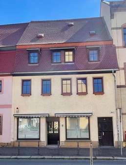 Ansicht Straßenseite - Wohn- / Geschäftshaus in 09328 Lunzenau mit 248m² als Kapitalanlage kaufen