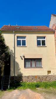 Rückansicht Hintergebäude - Wohn- / Geschäftshaus in 09328 Lunzenau mit 248m² als Kapitalanlage kaufen