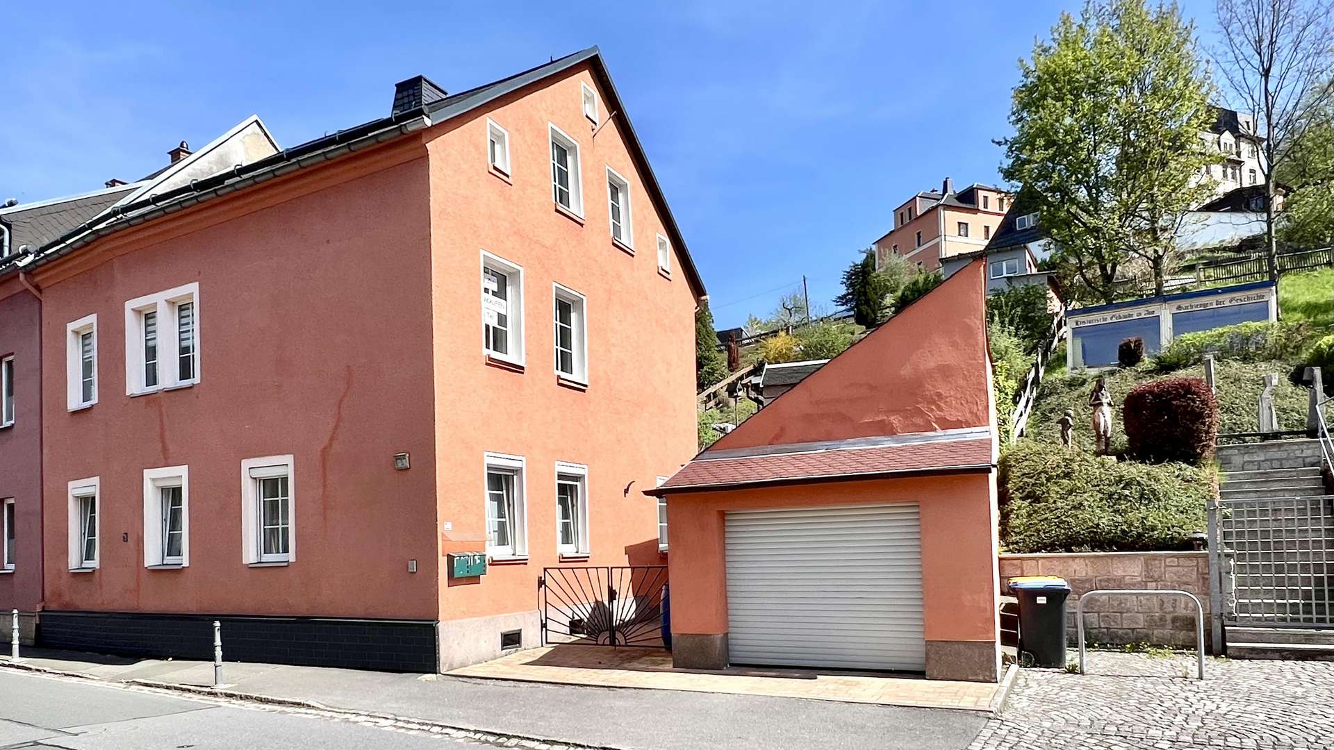 Ansicht NW - Reihenendhaus in 08280 Aue-Bad Schlema mit 150m² kaufen