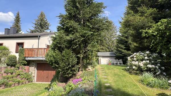 Ansicht SW Ansicht SW - Doppelhaushälfte in 08340 Schwarzenberg mit 74m² kaufen