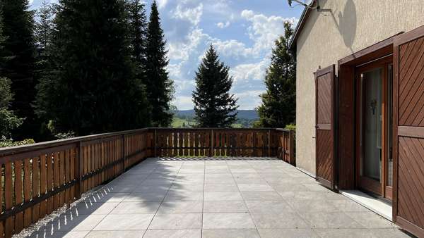 Terrasse Terrasse - Doppelhaushälfte in 08340 Schwarzenberg mit 74m² kaufen