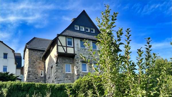 Ansicht Süd Ansicht Süd - Einfamilienhaus in 08280 Aue-Bad Schlema mit 95m² kaufen