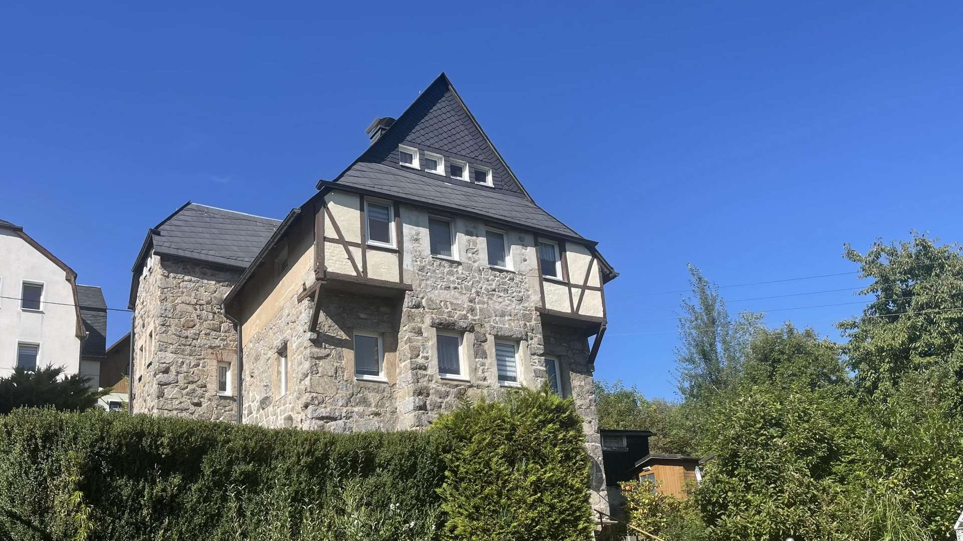 Ansicht Süd Ansicht Süd - Einfamilienhaus in 08280 Aue-Bad Schlema mit 95m² kaufen