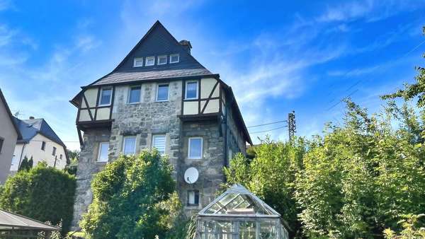 Ansicht Süd Ansicht Süd - Einfamilienhaus in 08280 Aue-Bad Schlema mit 95m² kaufen