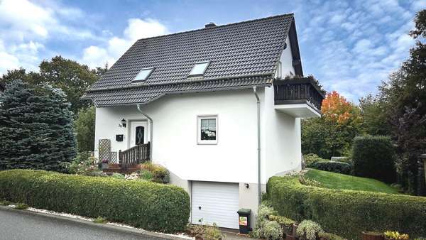 Ansicht Ost - Einfamilienhaus in 08289 Schneeberg mit 101m² kaufen