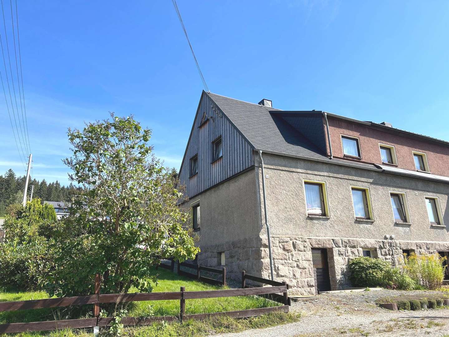 Ansicht SW - Doppelhaushälfte in 08309 Eibenstock mit 74m² kaufen
