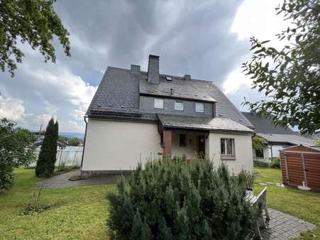 Ansicht Nord - Zweifamilienhaus in 08315 Lauter-Bernsbach mit 145m² kaufen