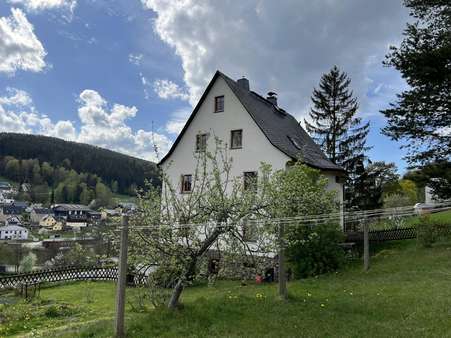 Ansicht Ost - Zweifamilienhaus in 08359 Breitenbrunn mit 246m² kaufen