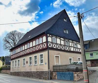 Ansicht SO - Mehrfamilienhaus in 08321 Zschorlau mit 257m² kaufen