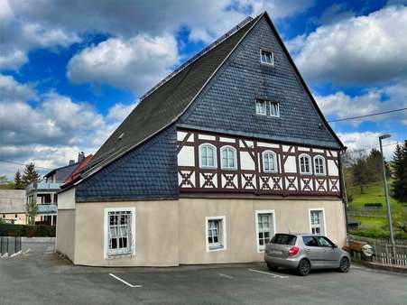 Ansicht West - Mehrfamilienhaus in 08321 Zschorlau mit 257m² kaufen