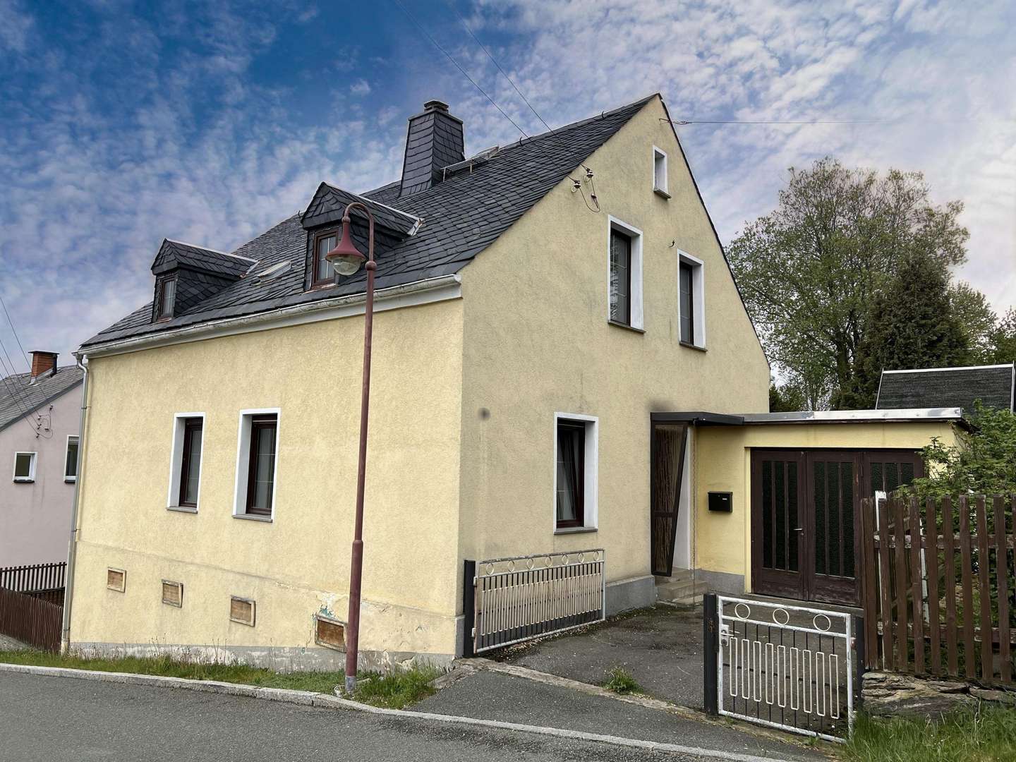 Ansicht SO - Einfamilienhaus in 08315 Lauter-Bernsbach mit 127m² kaufen