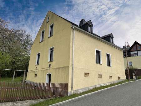 Ansicht SW - Einfamilienhaus in 08315 Lauter-Bernsbach mit 127m² kaufen