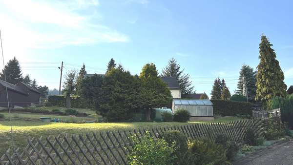 Garten - Doppelhaushälfte in 08340 Schwarzenberg mit 103m² kaufen
