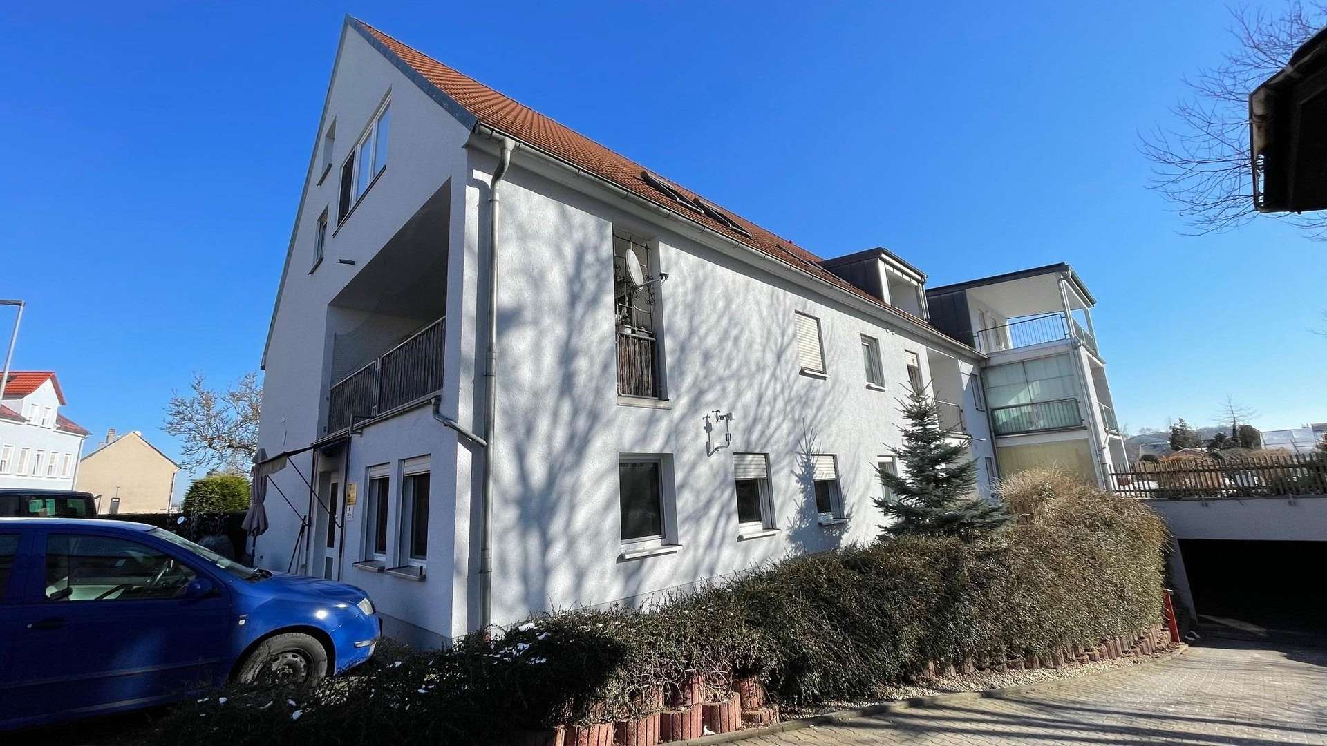 Ansicht süd - Erdgeschosswohnung in 08451 Crimmitschau mit 81m² kaufen