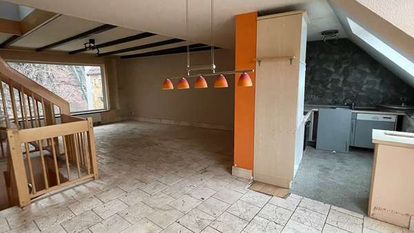 offener Wohnbereich - Maisonette-Wohnung in 08412 Werdau mit 83m² kaufen
