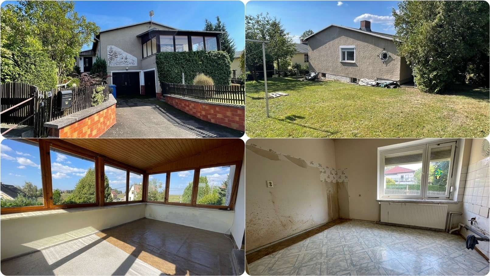 Collage - Bungalow in 08459 Neukirchen mit 95m² kaufen