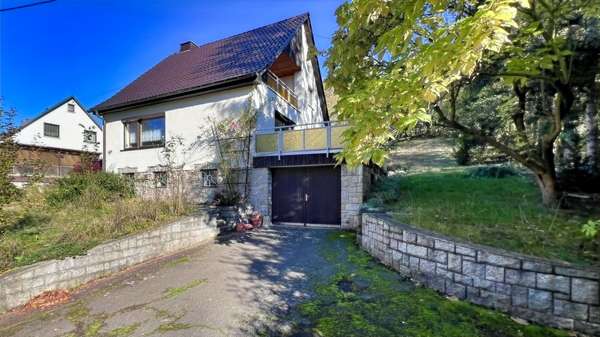 Vorderansicht - Einfamilienhaus in 08112 Wilkau-Haßlau mit 115m² kaufen