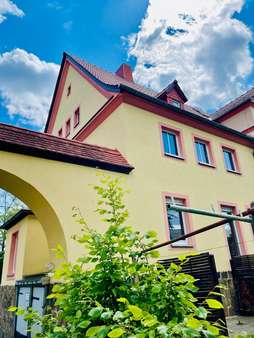 Rückansicht - Reihenendhaus in 08058 Zwickau mit 107m² kaufen