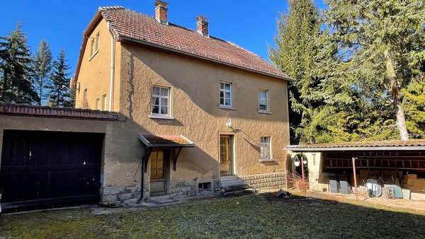 Wohnhaus Hofansicht - Bauernhaus in 07580 Seelingstädt mit 120m² kaufen