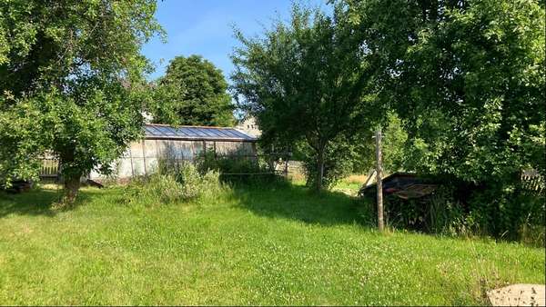 Garten mit Gewächshaus Garten mit Gewächshaus - Bauernhaus in 08134 Langenweißbach mit 130m² kaufen