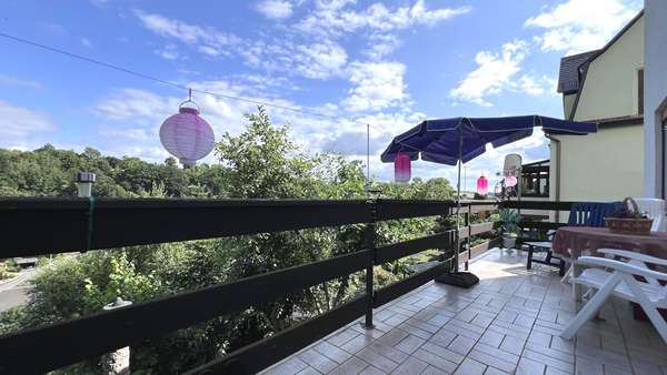 Balkon Balkon - Einfamilienhaus in 08112 Wilkau-Haßlau mit 114m² kaufen