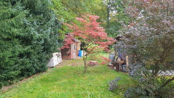 Garten vorn nach hinten - Einfamilienhaus in 08280 Aue-Bad Schlema mit 123m² kaufen