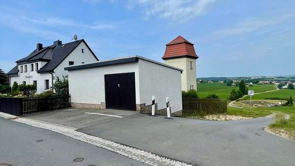 Ansicht gesamt Ansicht gesamt - Doppelhaushälfte in 08412 Werdau mit 110m² kaufen