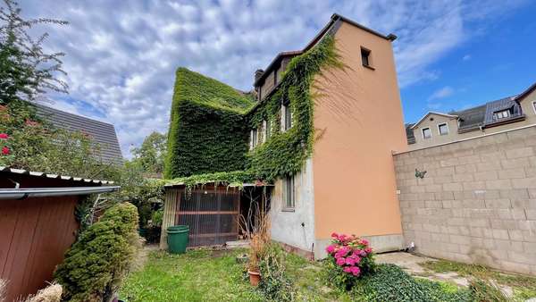 Gartenansicht - Einfamilienhaus in 08412 Werdau mit 120m² kaufen