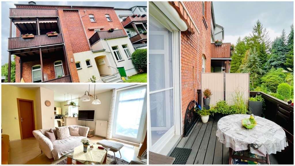 Collage - Maisonette-Wohnung in 08066 Zwickau mit 80m² kaufen